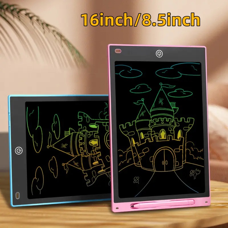 Kids Education Tablet - 16/8.5 بوصة LCD تابلت للكتابة يفتح