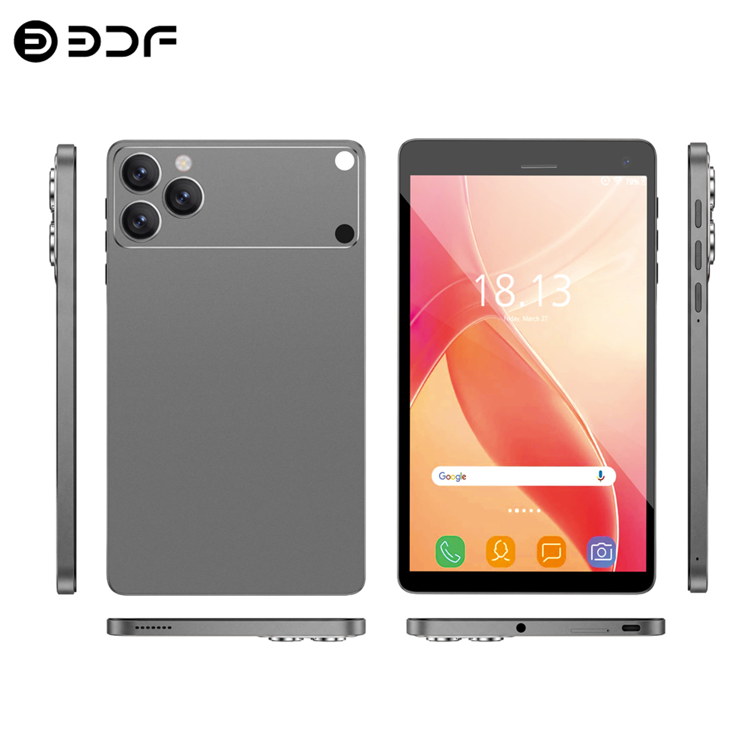 Kids Education Tablet - جهاز لوحي للأطفال BDF-X17 بنظام أندرويد،