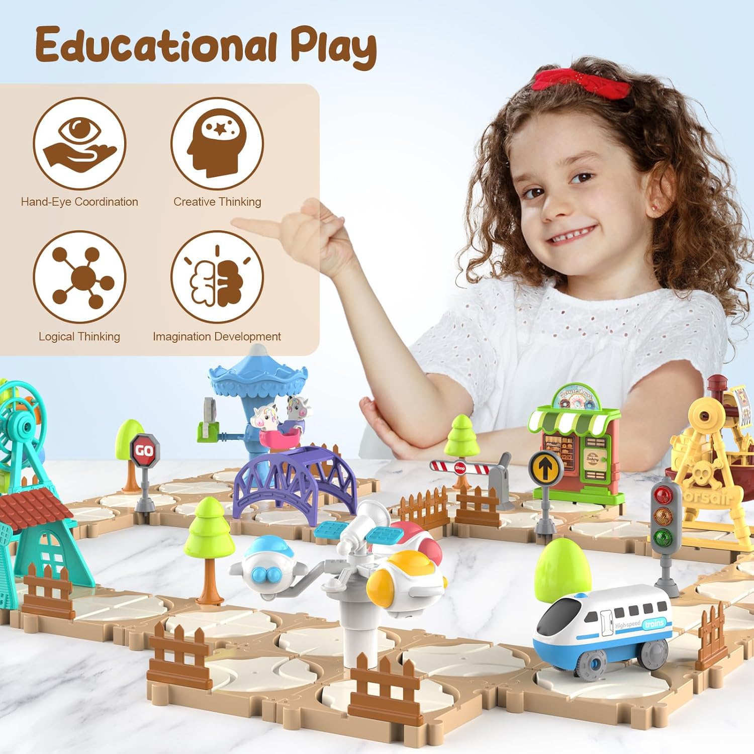 مجموعة سيارات ألغاز قابلة للتر - مراجعة Game Educational For Kids Free وسعره