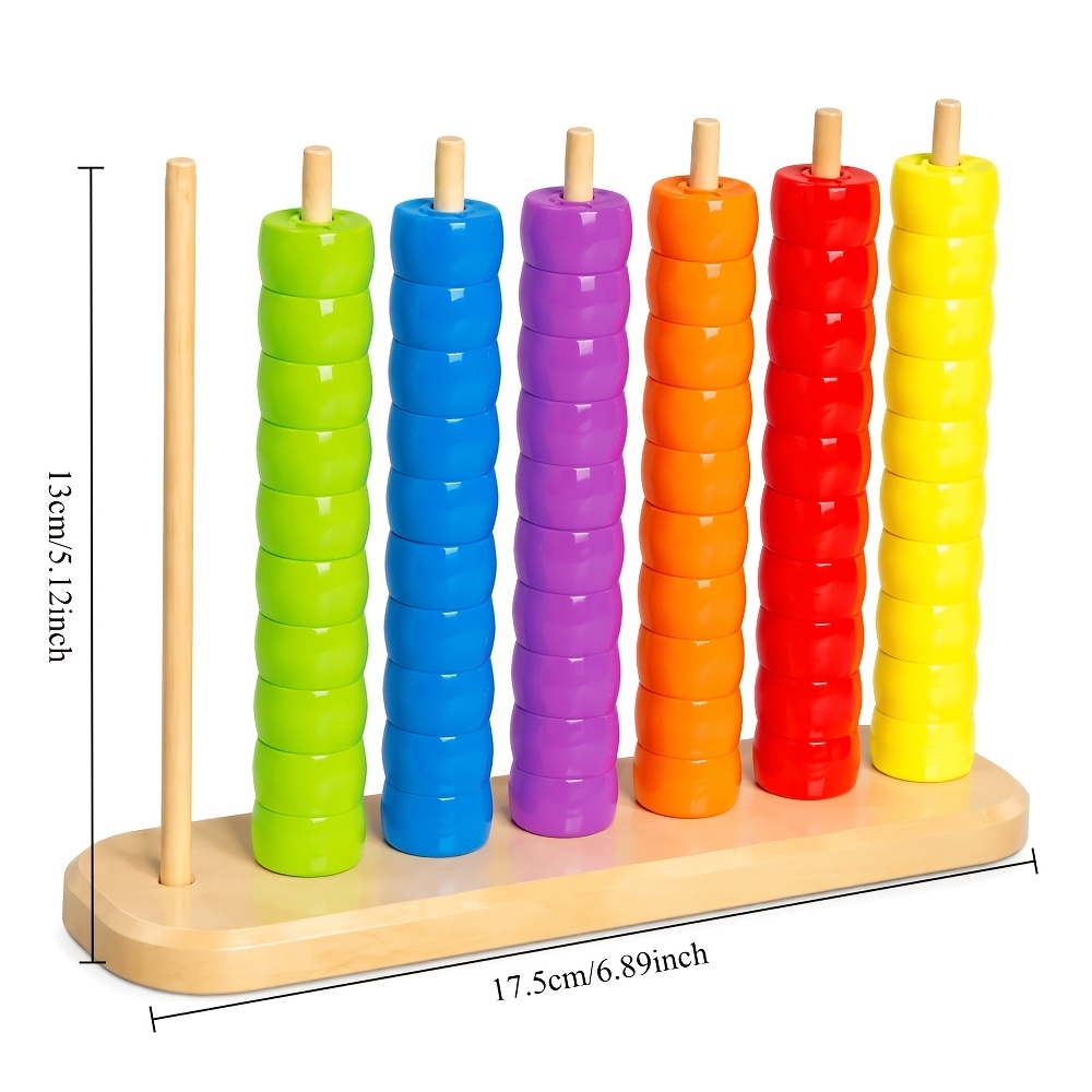 لعبة تطابق الخرز للأطفال - لوح - مراجعة Abacus Counting Bead وسعره