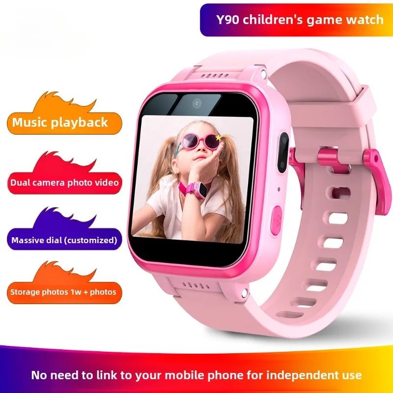 ألعاب الأطفال ساعة الهاتف Y90  - مراجعة Kids Education Calculator وسعره