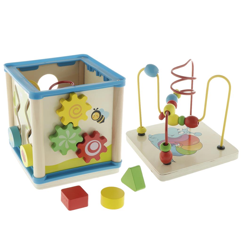 مكعب نشاط خشبي، لغز ثلاثي الأب - مراجعة Abacus Counting Bead وسعره
