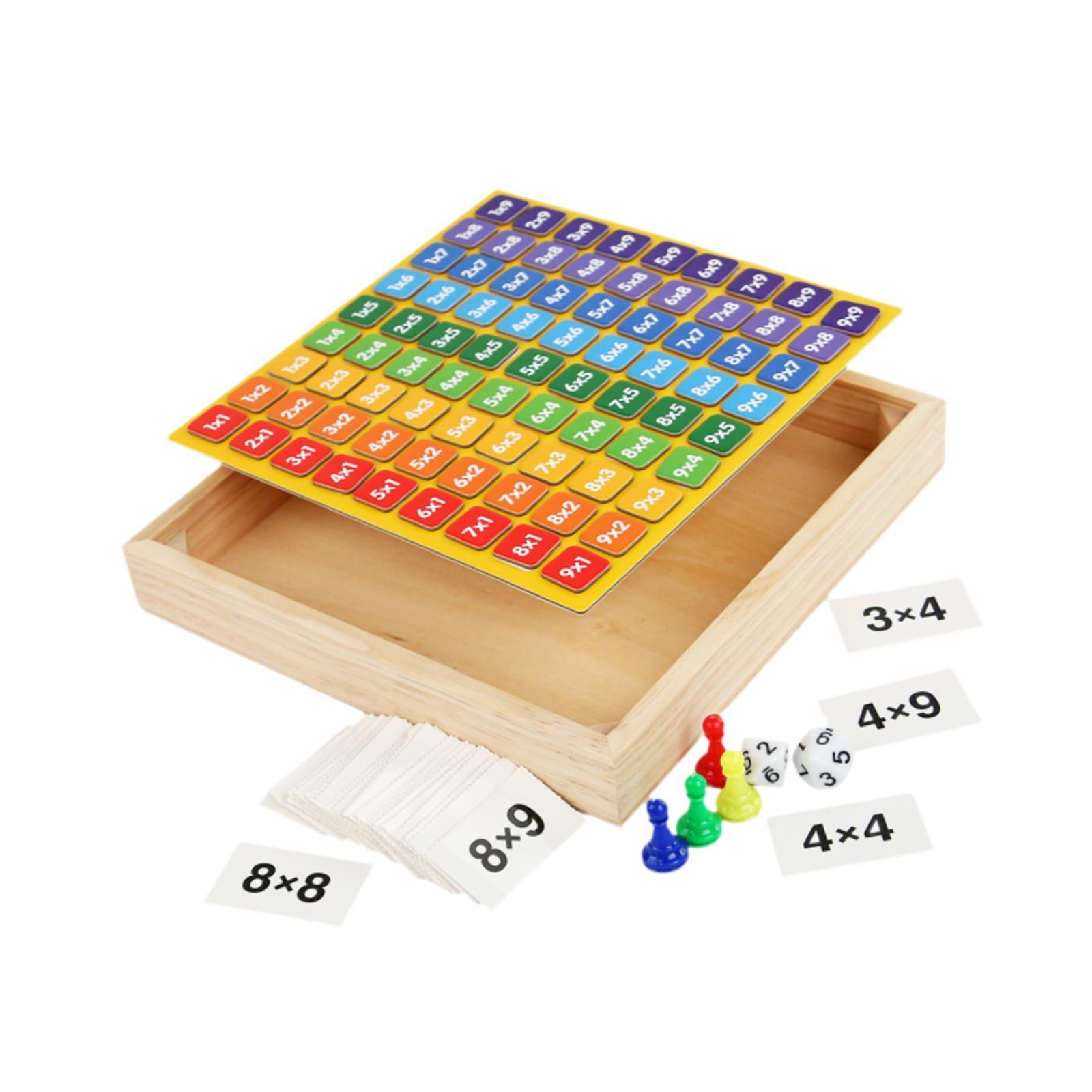 لعبة لوحة الضرب الخشبية، وسائل - مراجعة Kids Education Table وسعره