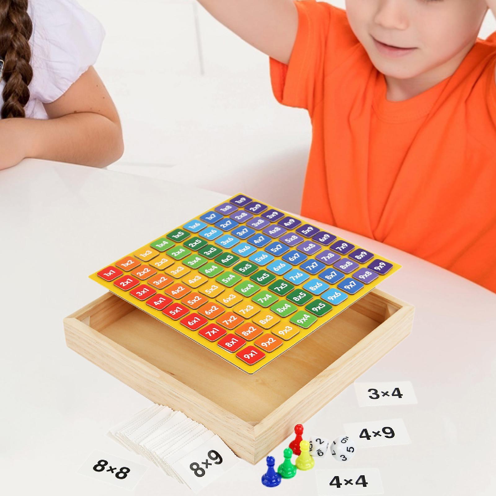 لعبة لوحة الضرب الخشبية، وسائل - مراجعة Kids Education Table وسعره