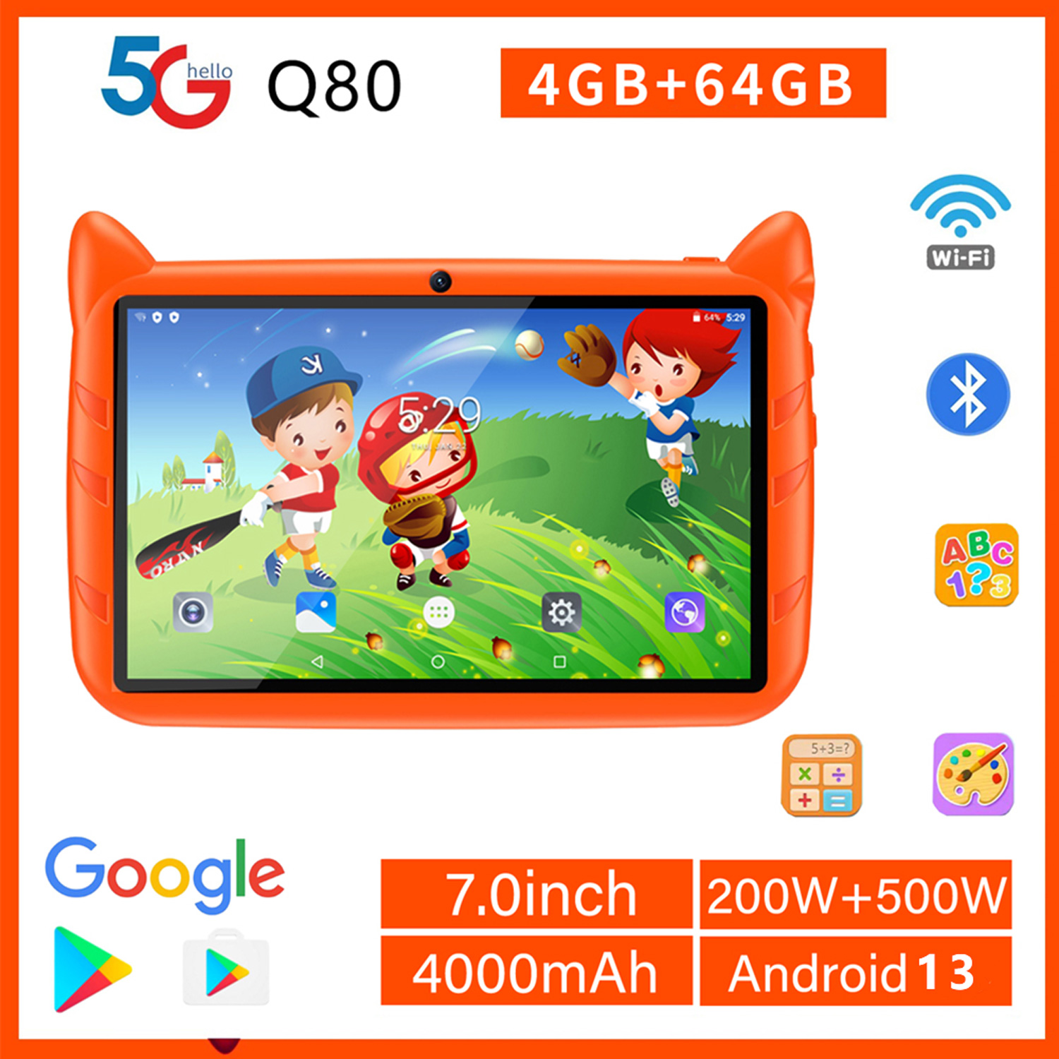 تابلت جديد للأطفال 5G واي فاي  - مراجعة Kids Education Tablet وسعره