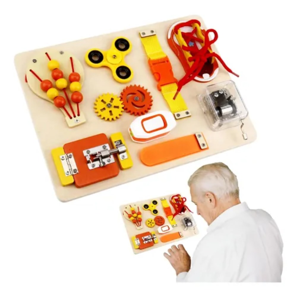 ألعاب لوحة مونتيسوري الخشبية ا - مراجعة Kids Education Toys وسعره