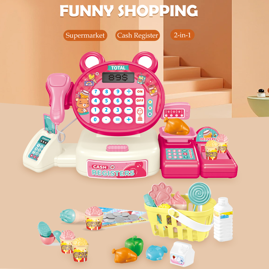 لعبة آلة تسجيل النقد للأطفال،  - مراجعة Kids Education Calculator وسعره