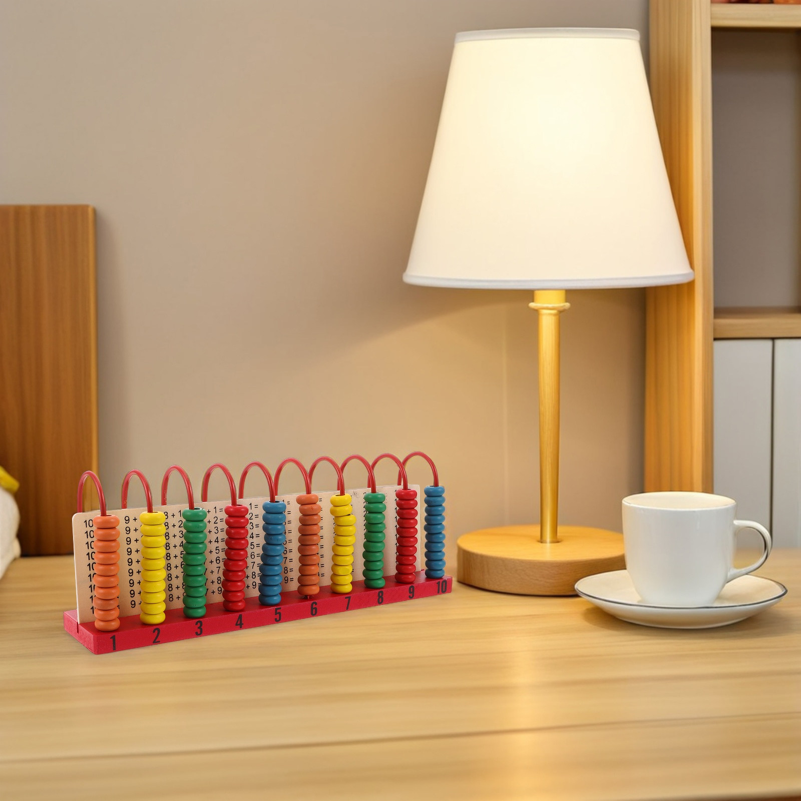 عداد خشبي للأطفال لتعلم الرياض - مراجعة Abacus Counting Bead وسعره