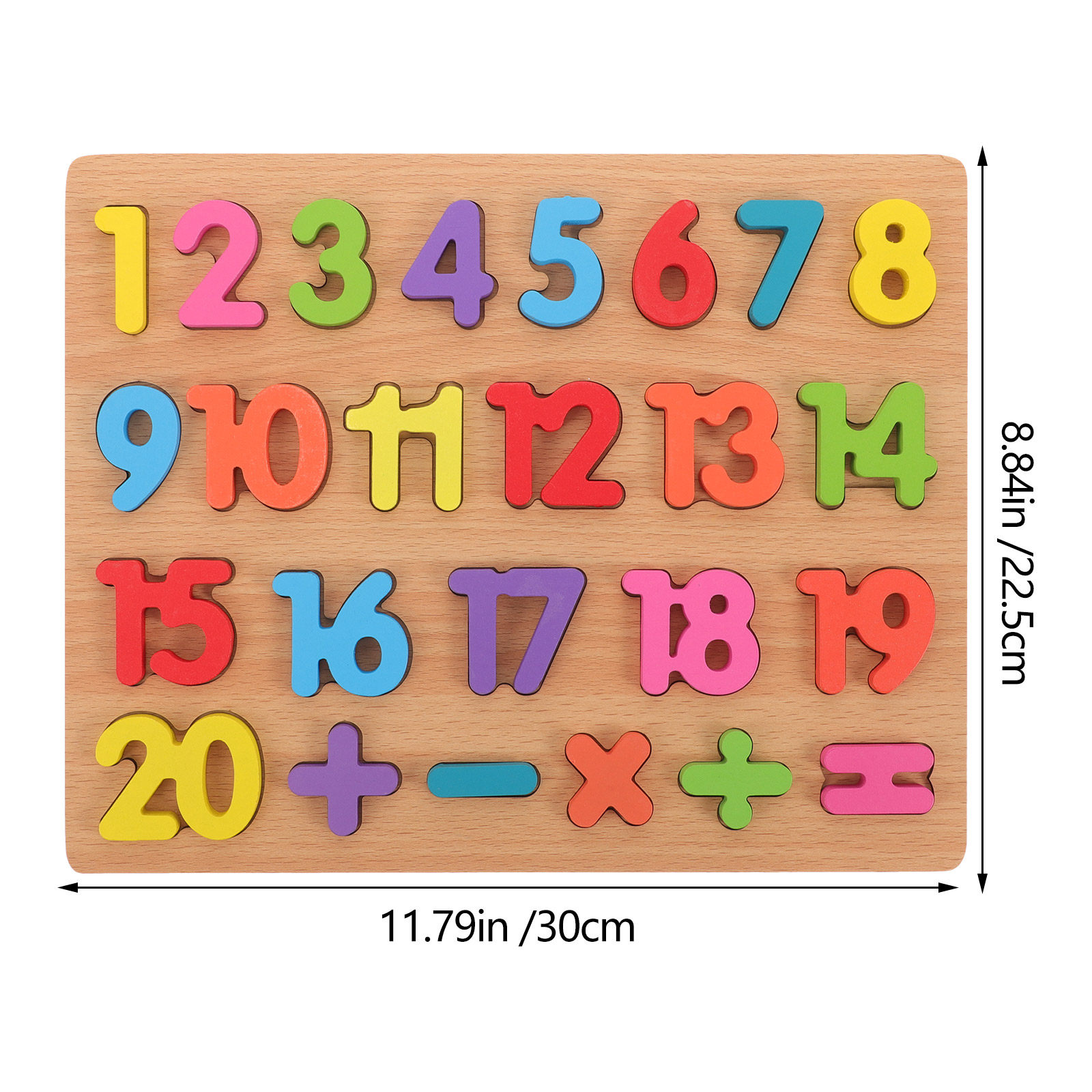 لوحة ألغاز خشبية للأرقام من 1  - مراجعة Kids Education Calculator وسعره